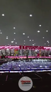 FIFA, 2026 Dünya Kupası açılışı öncesinde Mexico City Stadyumu'nda binlerce dronun katıldığı bir gösteri düzenledi.
