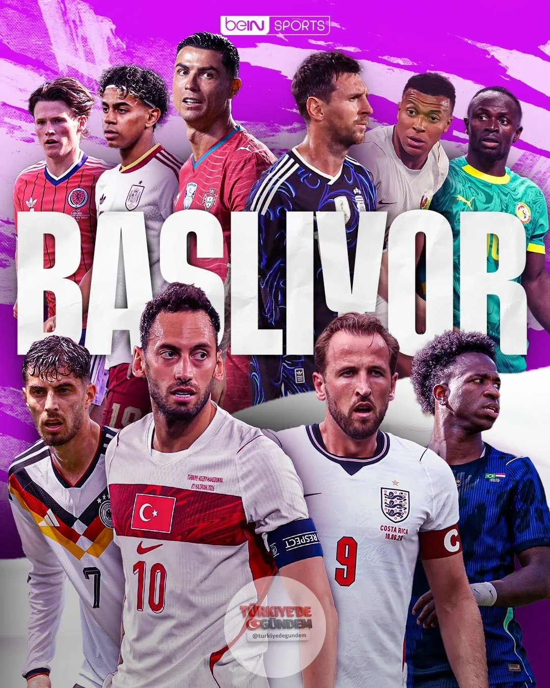 O gün geldi çattı! 2026 Dünya Kupası heyecanı başlıyor... Milli Takımımıza başarılar dileriz!