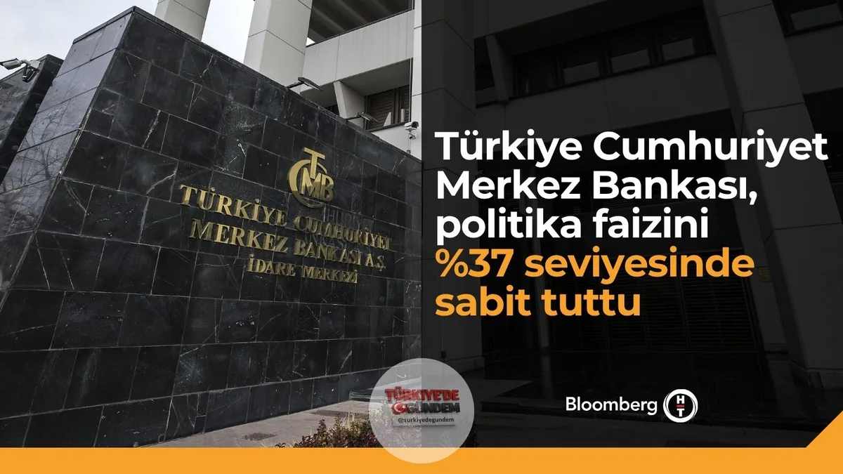 TCMB politika faizini sabit tuttu.