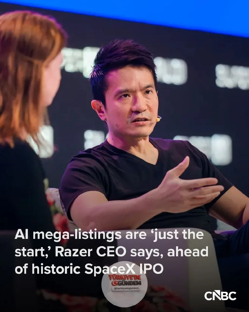 Razer CEO'su Min-Liang Tan, yapay zeka bağlantılı şirketlerden art arda büyük halka arz dalgaları beklediğini açıkladı. Tan'ın bu açıklamaları, SpaceX, Anthropic ve OpenAI'ın gerçekleştireceği tarihi halka arz serisi öncesinde geldi. Devamını oku: