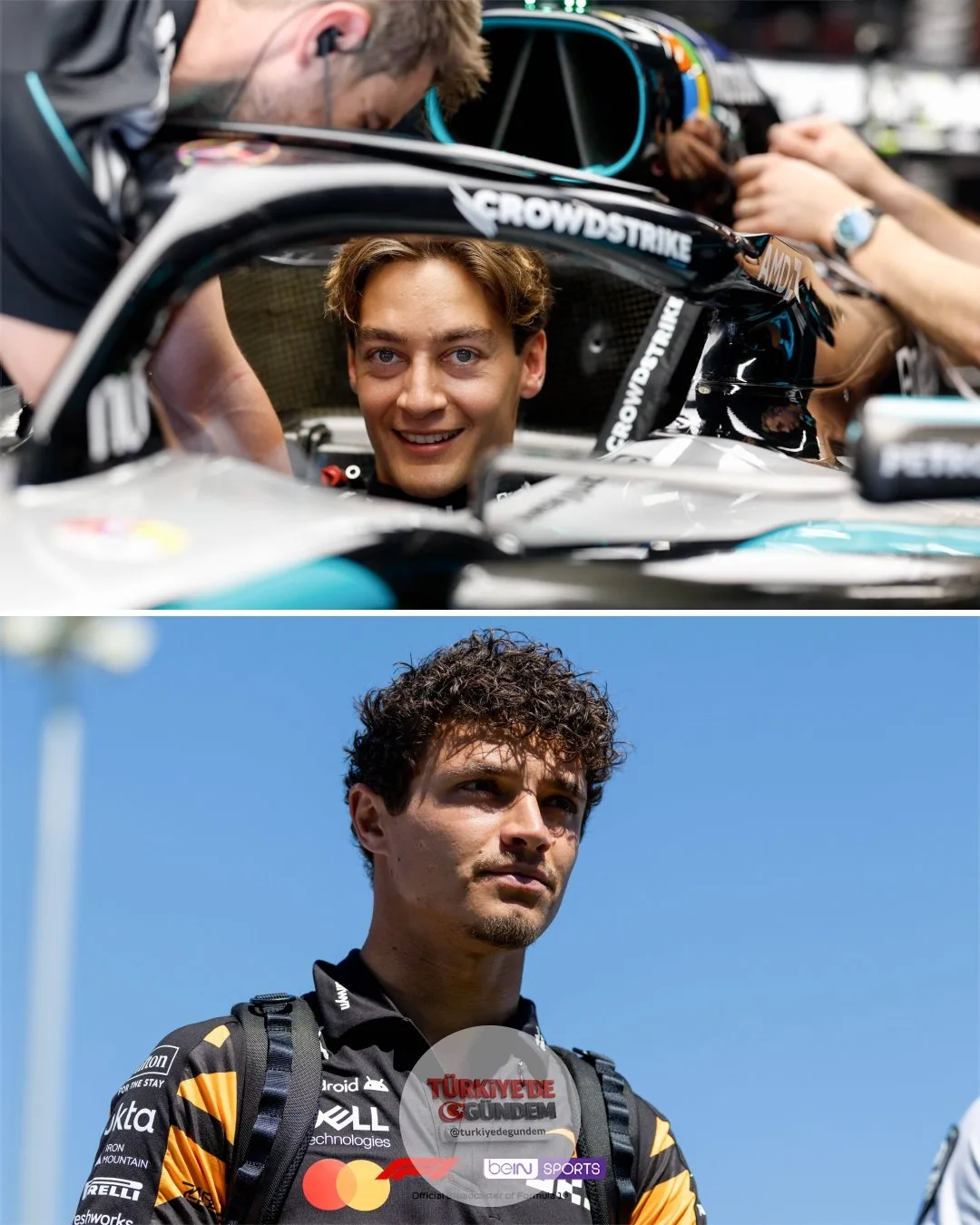 Barselona'daki ilk gün antrenman turları tamamlandı! İlk antrenman seansının galibi George Russell, ikinci antrenman seansının galibi ise Lando Norris oldu.