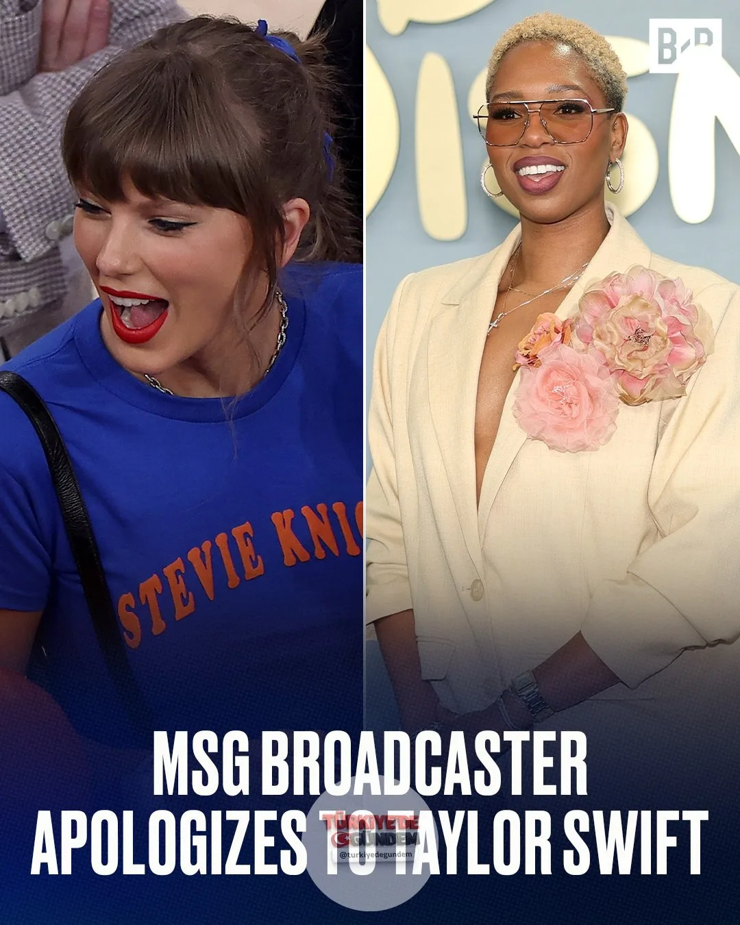 Taylor Swift, viral olan bir "açık mikrofon" kazasının ardından MSG yayıncısından özür aldı.
