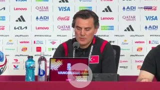 "Sanki evlat edinilmişim ve evimdeymişim gibi hissediyorum. Takımıma tutkuyla bağlıyım." A Milli Erkek Futbol Takımı Teknik Direktörümüz Vincenzo Montella'nın açıklamaları.