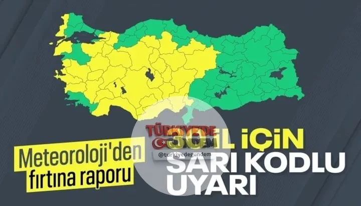 MGM tahminlerine göre, bugün yurt genelinin parçalı ve çok bulutlu, aralıklı sağanak ve gök gürültülü sağanak yağışlı geçeceği öngörülüyor. Yağışların Marmara, Ege, Akdeniz, İç Anadolu, Karadeniz ile Doğu Anadolu'nun kuzey ve batı kesimlerinde etkili