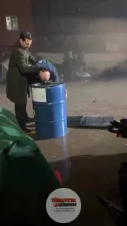 Dizi çekimleri sırasında Çağatay Ulusoy’un sahneye müdahale ettiği o an: "Biraz daha geriden alalım mı? Biraz hareket katalım."