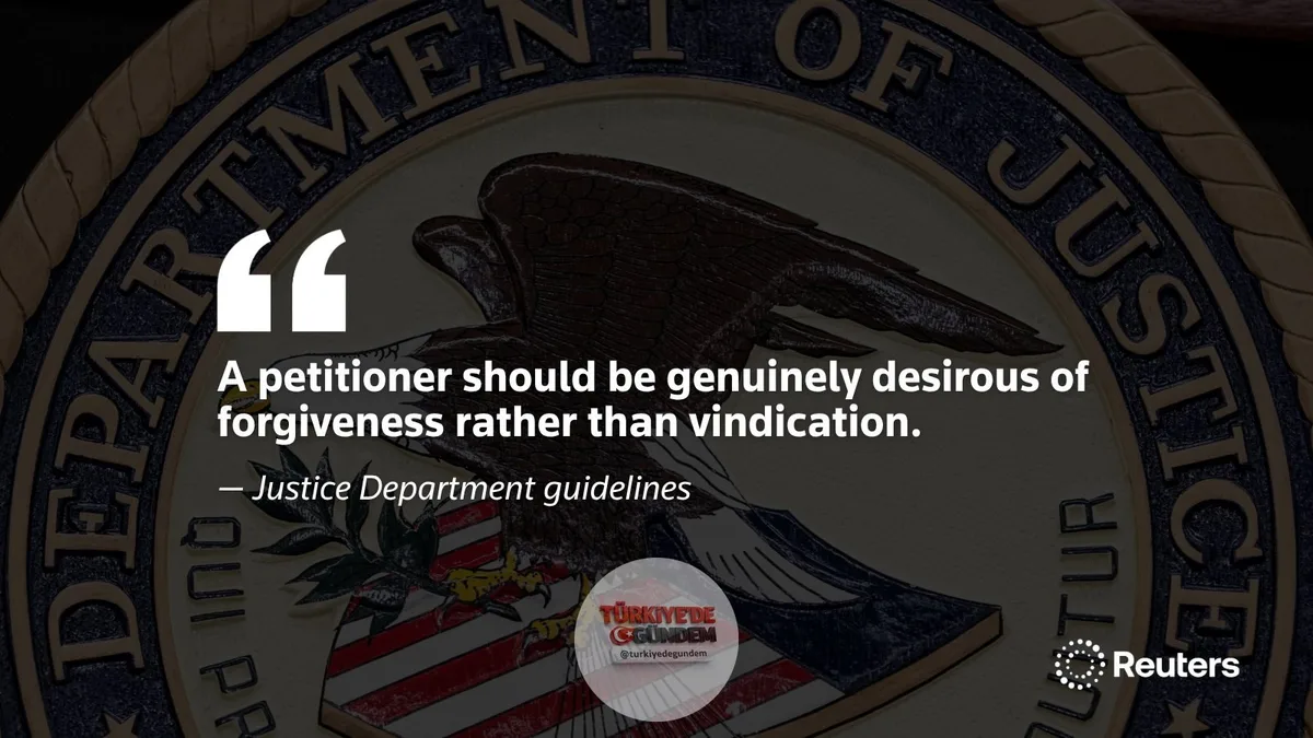 Reuters'ın analizine göre, Trump'ın ikinci döneminde verdiği af kararlarının yüzde 96'sı, Adalet Bakanlığı'nın uzun süredir uyguladığı kriterleri karşılamayan kişilere yönelik oldu.