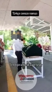 İstanbul'da cenaze namazı kılındı.