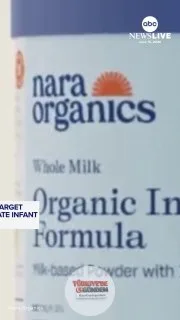 Nara Organics, çok sayıda eyalette görülen bebek botulizmi vakaları nedeniyle Target mağazalarında ve internet üzerinden satılan organik bebek mamasını geri çağırdı.
