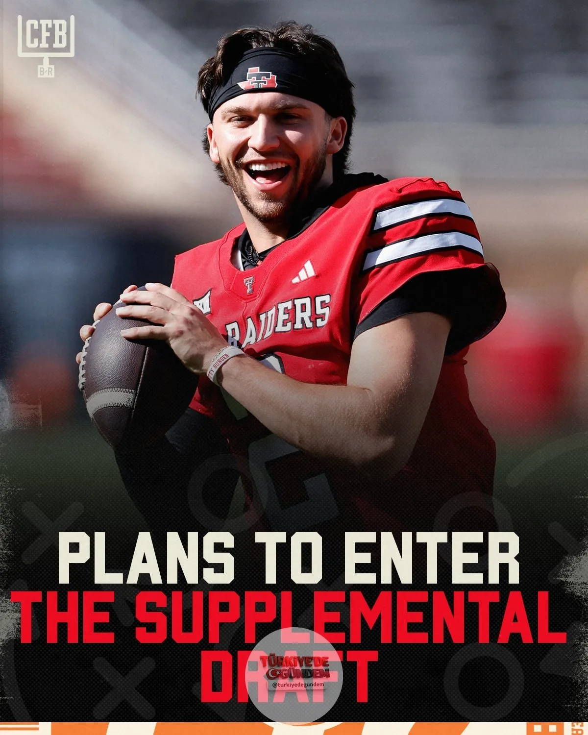 Tom Pelissero'nun aktardığına göre Brendan Sorbsy, NFL Ek Seçmeleri'ne (Supplemental Draft) katılmak için başvuruda bulunuyor. Haberin tamamı burada: