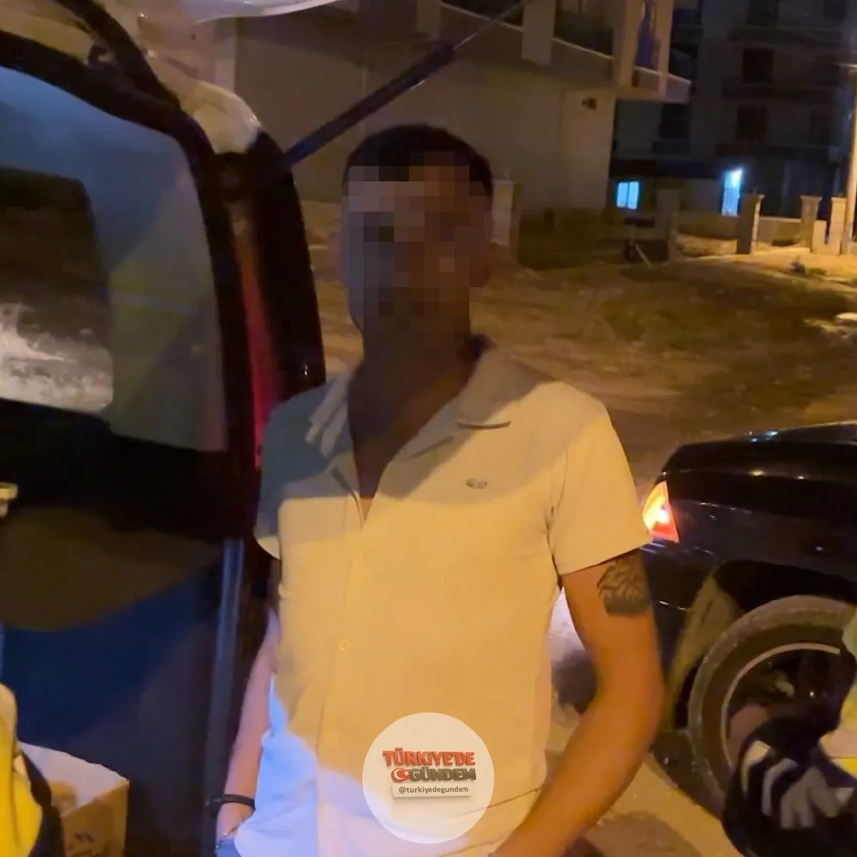 Aksaray'da kaza yapan sürücü: "Bende alkol yok, sinir hastalığım var."