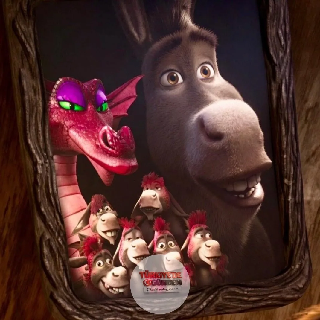 Shrek 5'te Eşek'in eşi ve çocuklarının ilk görüntüleri yayınlandı