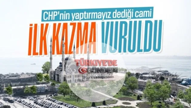 Kadıköy Rıhtımı'nda inşa edilmesi planlanan ve İstanbul'un yeni simge yapılarından biri olmaya hazırlanan cami projesinde geri sayım başladı. Uzun süredir tartışmalara konu olan projede ilk kazma vurulurken, caminin son proje görselleri belli oldu