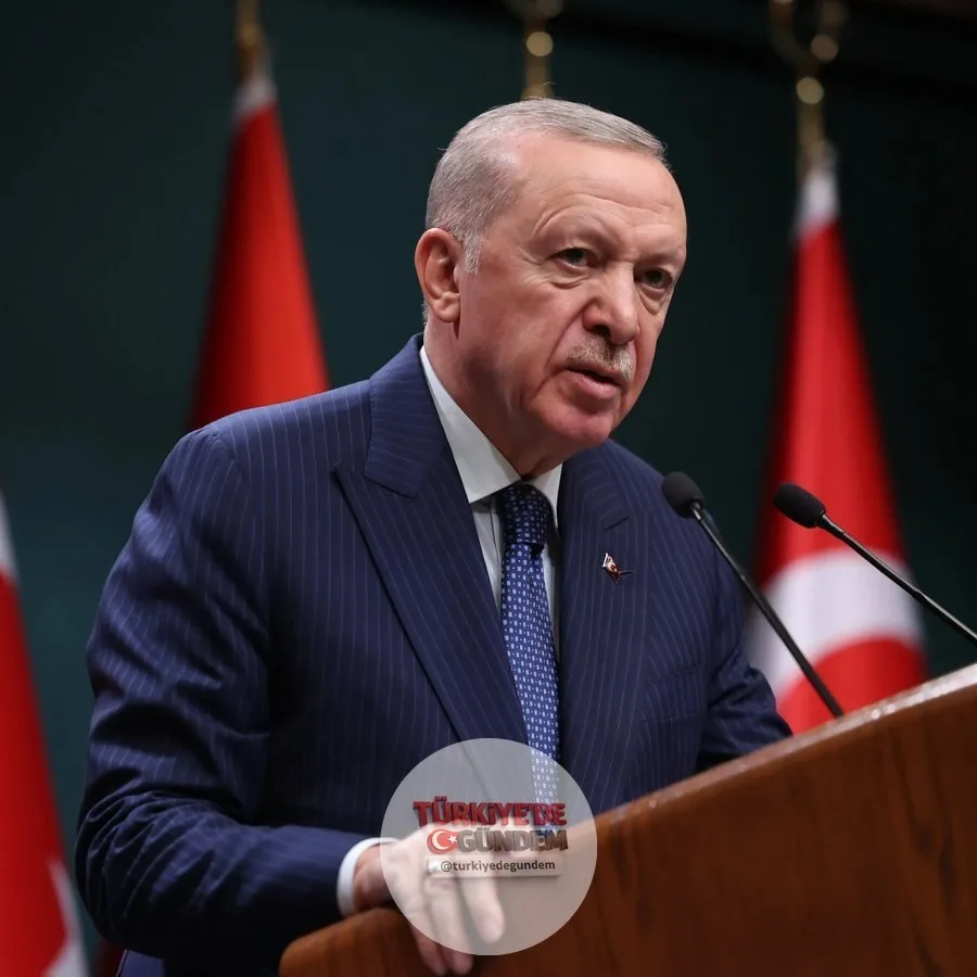 Cumhurbaşkanı Erdoğan: "Sahada güçlü olmayanların 'menüde' yer aldığı bir dönemden geçiyoruz."