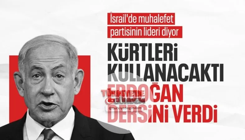 İsrail Meclisi'nde bir konuşma gerçekleştiren İsrail Muhalefet Lideri Yair Lapid, Başbakan Binyamin Netanyahu'yu hedef aldı. Netanyahu'nun Türkiye ve Erdoğan'ın Washington'daki gücünü hesaba katmadan bir Kürt planı dayattığını söyleyen Lapid, bu haml