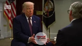 Trump, The Axios Show'da Çin Devlet Başkanı Şi Cinping'e duyduğu hayranlığı şu sözlerle dile getirdi: "Uzun boylu, 1.88 boyunda. Harika bir duruşu, büyük bir özgüveni var ve çok zeki."