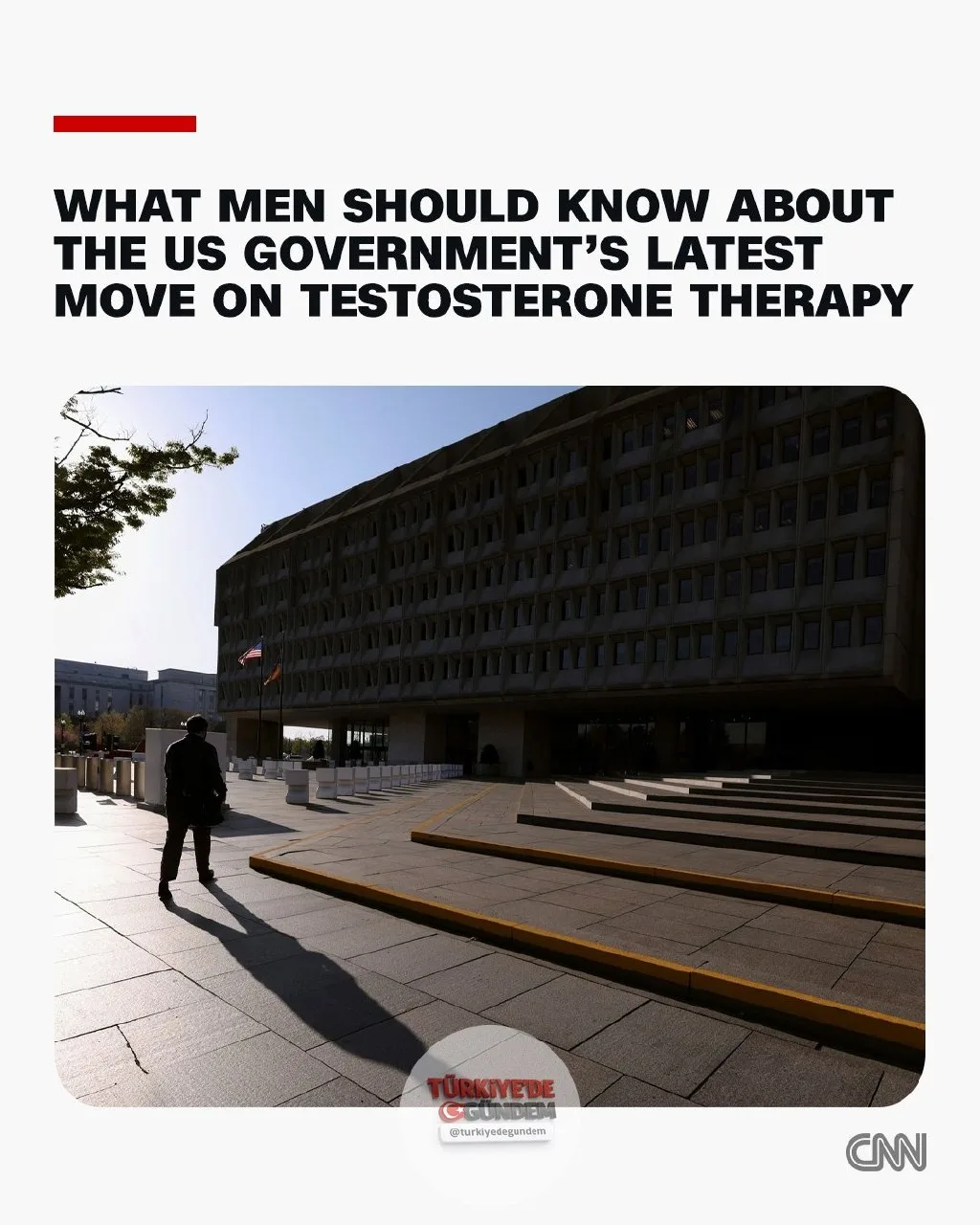 ABD Sağlık ve İnsan Hizmetleri Bakanlığı, testosteron replasman tedavilerinin güvenliği ve faydalarına ilişkin yeni verileri inceledikten sonra, erkeklere yönelik bu tedavilerin etiketlerinde revizyon yapılmasını talep ediyor. Söz konusu güncellemele
