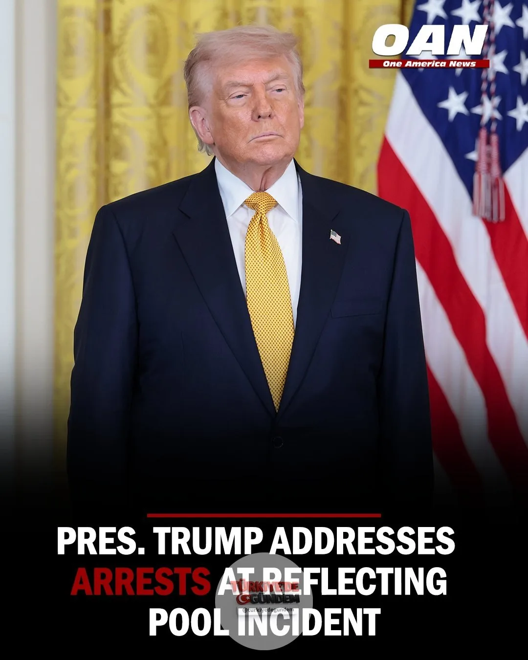 Başkan Trump, Truth Social hesabından yaptığı açıklamada, Lincoln Anıtı Yansıtma Havuzu'na zarar verdikleri gerekçesiyle çok sayıda kişinin gözaltına alındığını duyurdu. Gelişmeleri takip etmek için OAN'i Spectrum ve YouTube TV üzerinden izleyebilirs