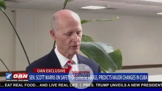 OAN Washington Büro Şefi John Hines, Florida Senatörü Rick Scott ile bir araya geldi. Scott, ABD'nin ilaç üretimi ve ham maddeler konusunda Çin, Hindistan ve Rusya gibi dış ülkelere bağımlı olmasından duyduğu endişeleri dile getirdi.