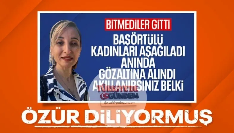 'Engelliler yok edilsin' diyen kadından açıklama: Yanlış anlaşıldım, özür dilerim