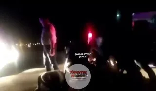 Bir alışveriş merkezinde "Cumhur İttifakı Şubeleri" adı altında denetim yapan şahıslar gözaltına alındı.