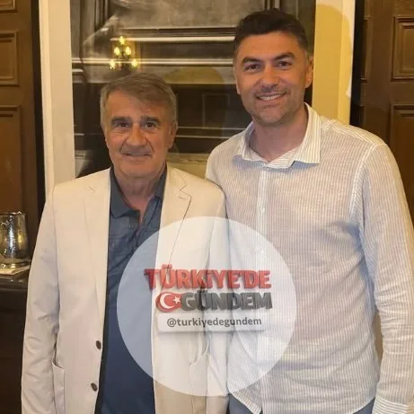 Burak Yılmaz met with Şenol Güneş