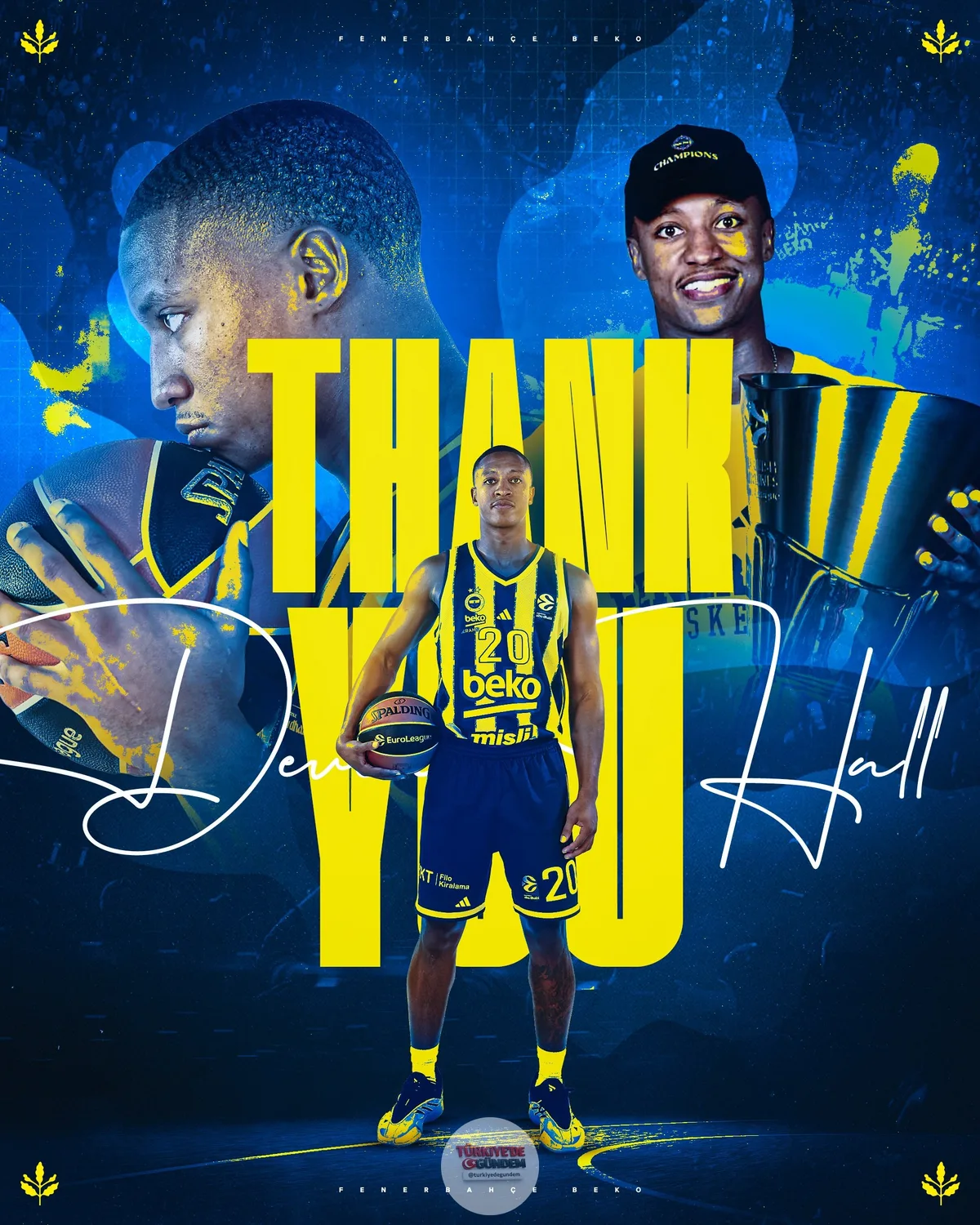 Fenerbahçe Beko, Devon Hall ile yollarını ayırdı