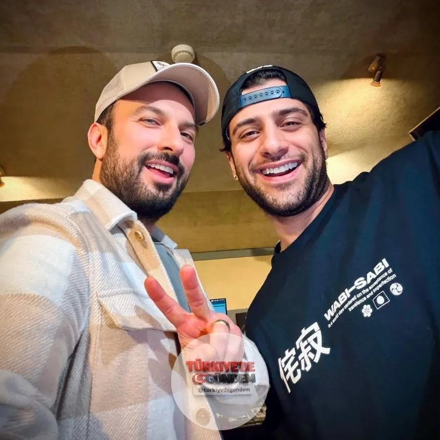 Reynmen ve Tarkan, stüdyodan fotoğraf paylaştı