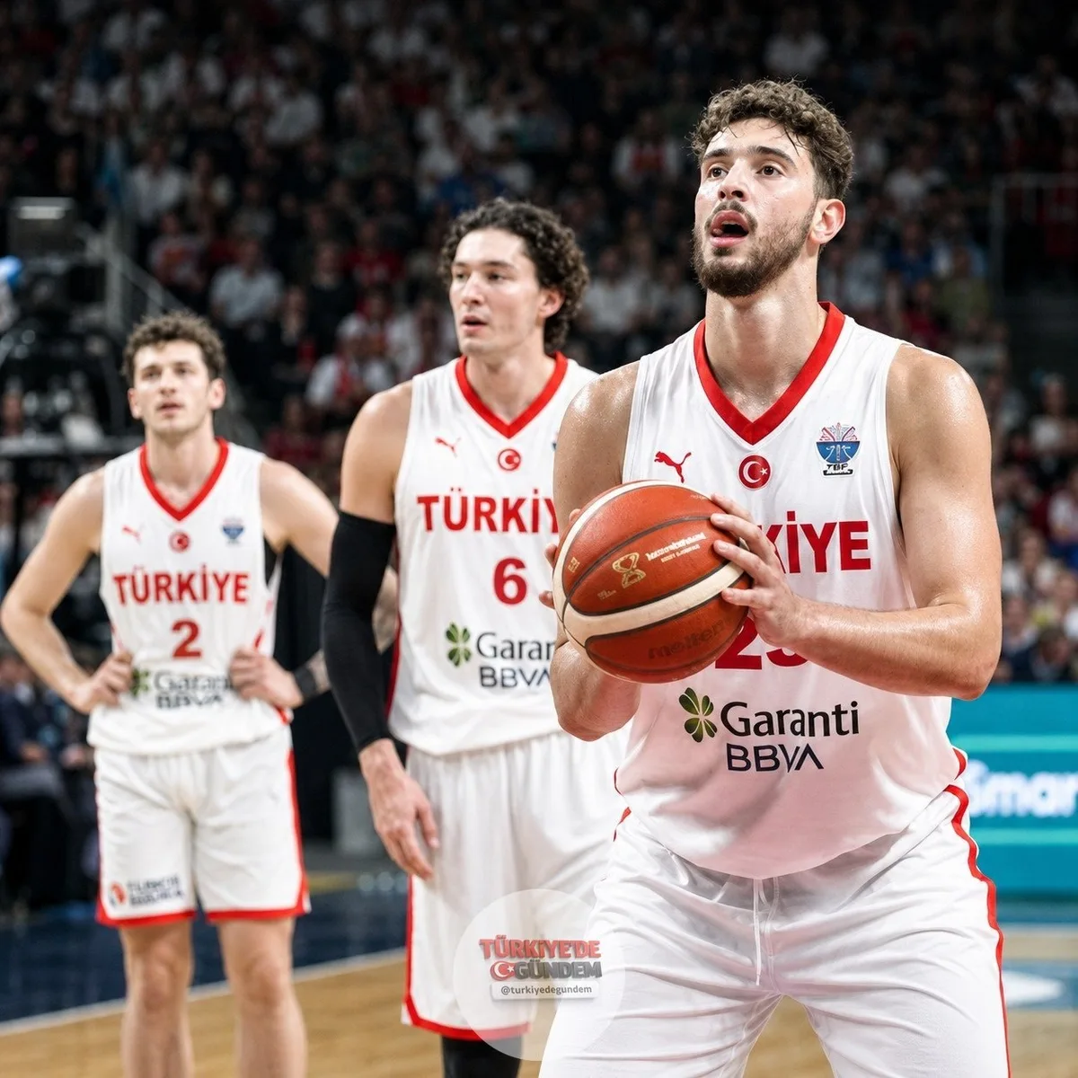 A Milli Erkek Basketbol Takımı, FIBA 2027 Dünya Kupası Avrupa Elemeleri güç sıralamasında zirvede yer aldı.