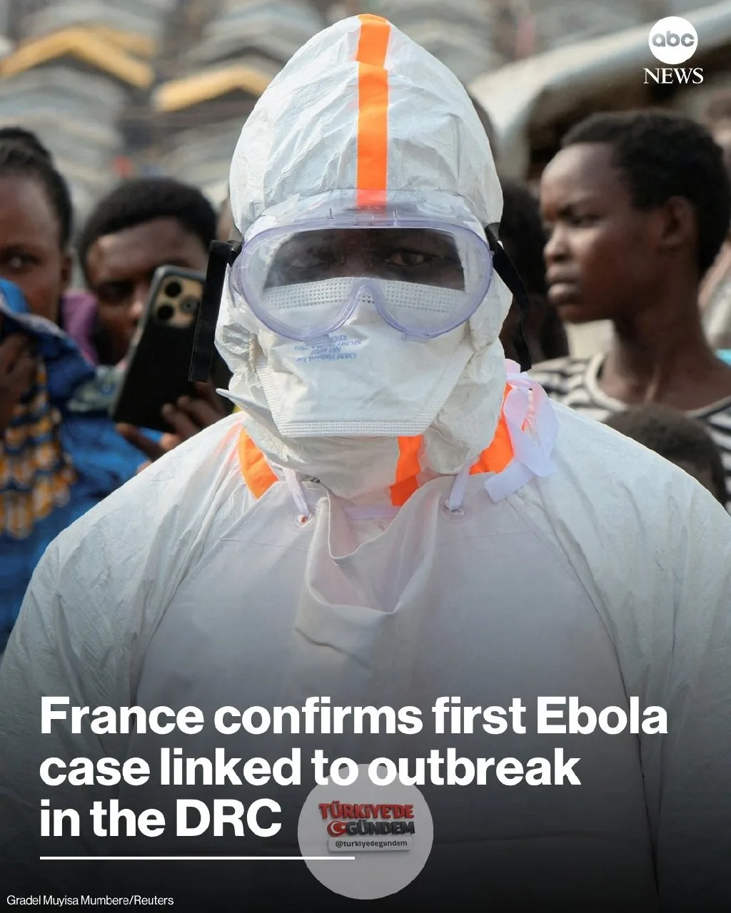 Fransa, Demokratik Kongo Cumhuriyeti'ndeki salgınla bağlantılı ilk Ebola vakasının doğrulandığını açıkladı. Devamını oku: