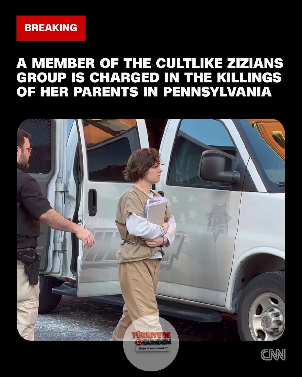Zizians adlı tarikat benzeri grubun bir üyesi, Pennsylvania'da anne ve babasını öldürmekle suçlanıyor.