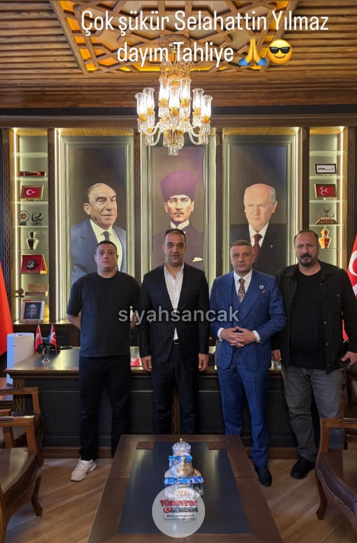Örgüt kurma, tehdit ve suikast hazırlığı iddialarıyla tutuklanan Selahattin Yılmaz serbest bırakıldı.