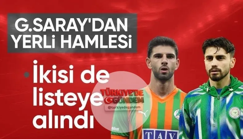 Galatasaray, yerli rotasyonunu güçlendirmek amacıyla Süper Lig'den bazı isimleri listesinde tutmaya devam ediyor. Savunma hattına takviye yapmayı planlayan sarı-kırmızılıların gündemindeki isimler arasında Rizespor'dan Muhammet Taha Şahin ve Alanyasp