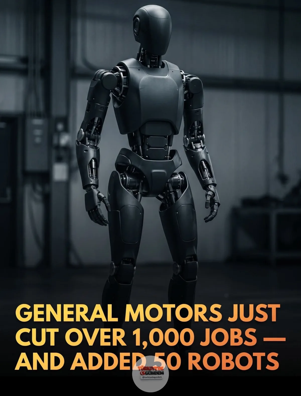 1-) 💻 General Motors, Amerika Birleşik Devletleri'ndeki amiral gemisi fabrikasında 1.000 işçinin yerine 50 robot yerleştirdi. İnsan emeği ile ileri otomasyon arasındaki gerilim, General Motors'un (GM) Michigan'daki Factory Zero elektrikli araç montaj