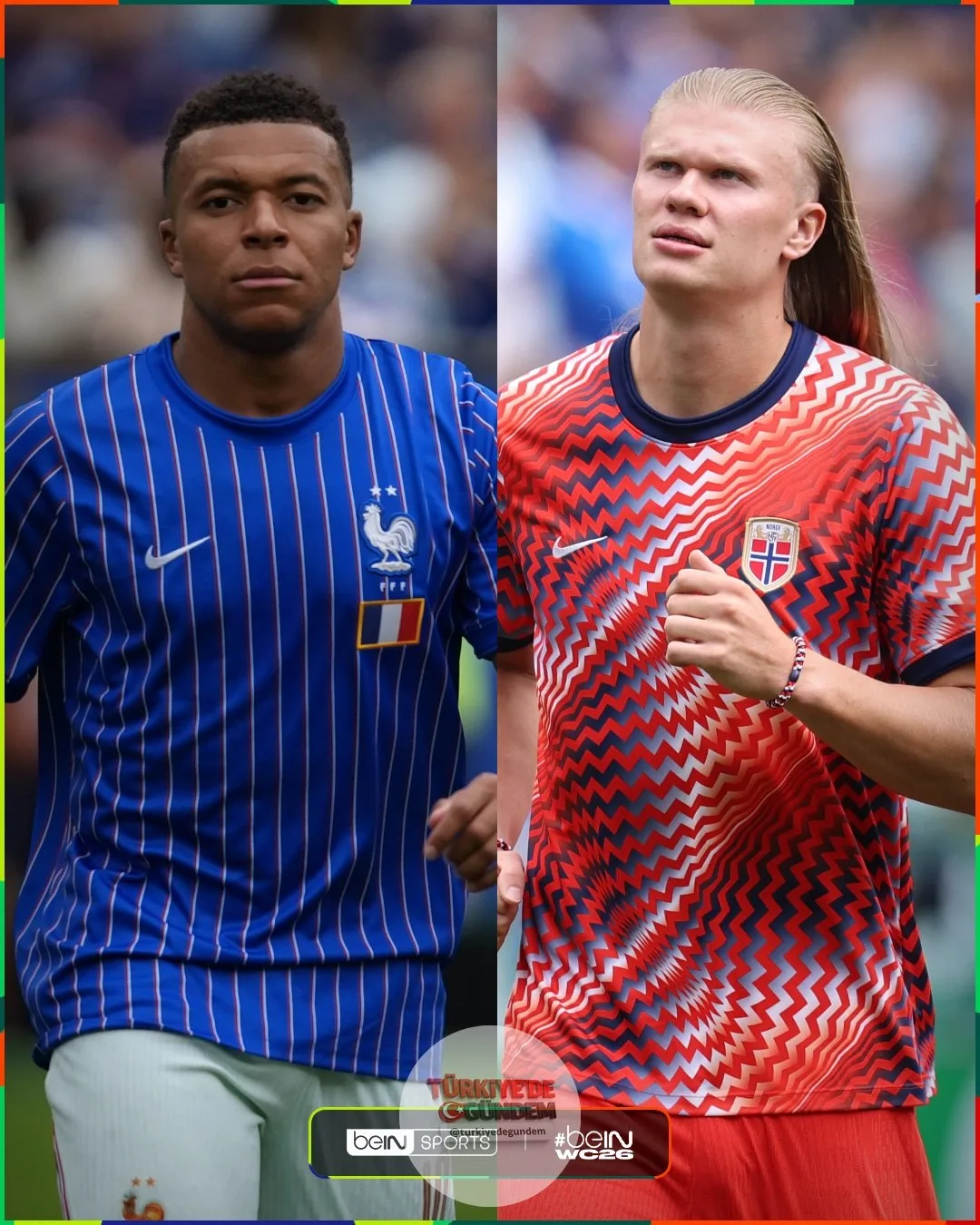 Forvetlerin sahnesinde; Kylian Mbappe ilk 11'de, Erling Haaland yedek kulübesinde...