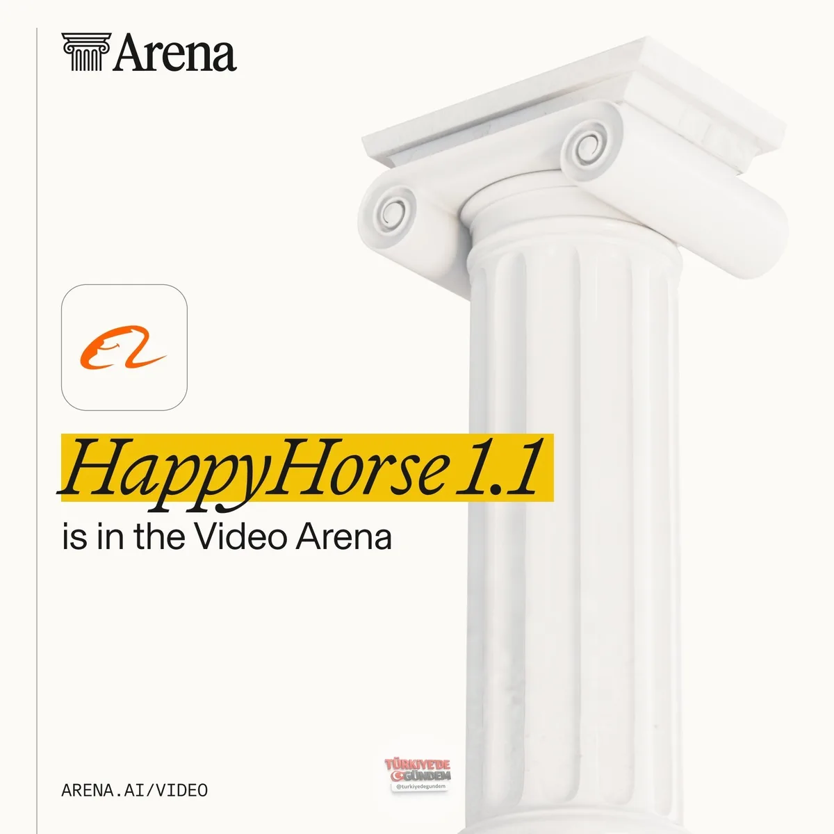 @HappyHorseATH tarafından geliştirilen HappyHorse 1.1, Video Arena'ya giriş yaptı. Metinden videoya, görselden videoya ve video düzenleme özelliklerine sahip olan HappyHorse 1.0, halihazırda Video Arena'da ilk 2-4 sıra arasında yer alıyor; bakalım ye