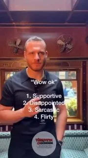 Oyuncu Kerem Bürsin, "Wow ok" ifadesini farklı duygularla seslendirerek dikkatleri üzerine çekti.