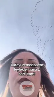Bir genç, gökyüzünden kendisine gönderilen işareti paylaştı