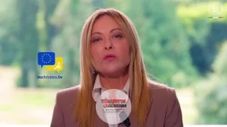 İtalya Başbakanı Giorgia Meloni: Büyük bir ticaret veya düzenleyici güç olmak artık tek başına yeterli değil. Stratejik özerkliğe, endüstriyel kapasiteye, teknolojik egemenliğe ve finansal güce ihtiyacımız var. Avrupa, jeopolitik ve jeoekonomik gücün