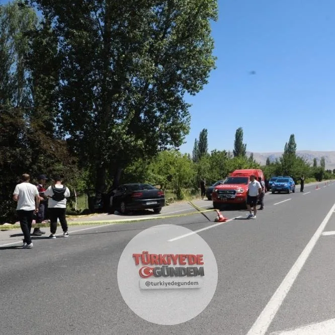Malatya'da bir otomobilin ağaca çarpması sonucu sürücü ve eşi hayatını kaybederken, 3'ü çocuk 4 kişi ağır yaralandı.