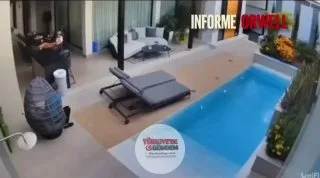 Venezuela'da meydana gelen şiddetli depreme ait yeni görüntüler ortaya çıktı.